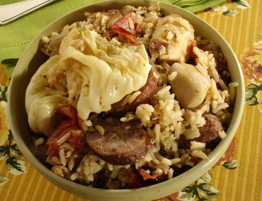 Foto de receita de arroz de Braga