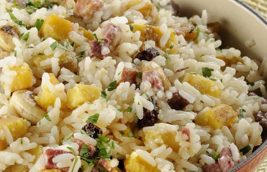 Foto de receita de arroz de carreteiro pantaneiro