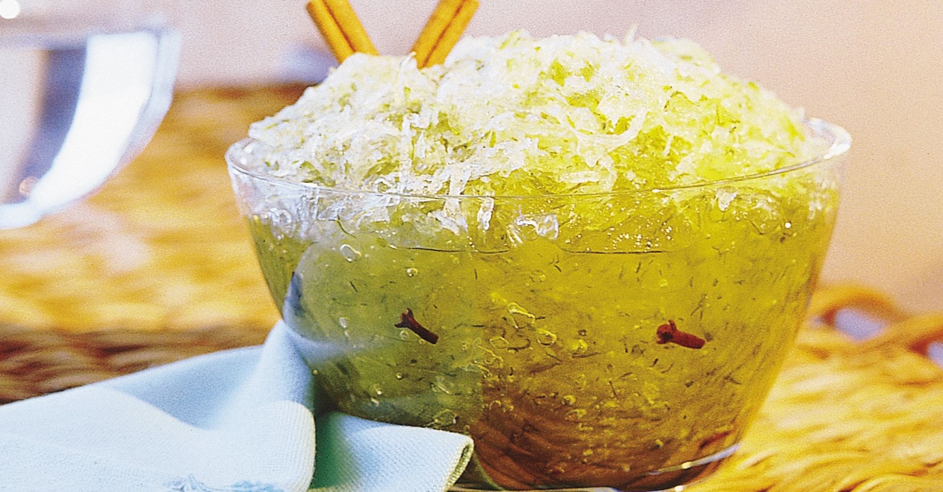 Foto da receita de doce de mamão verde