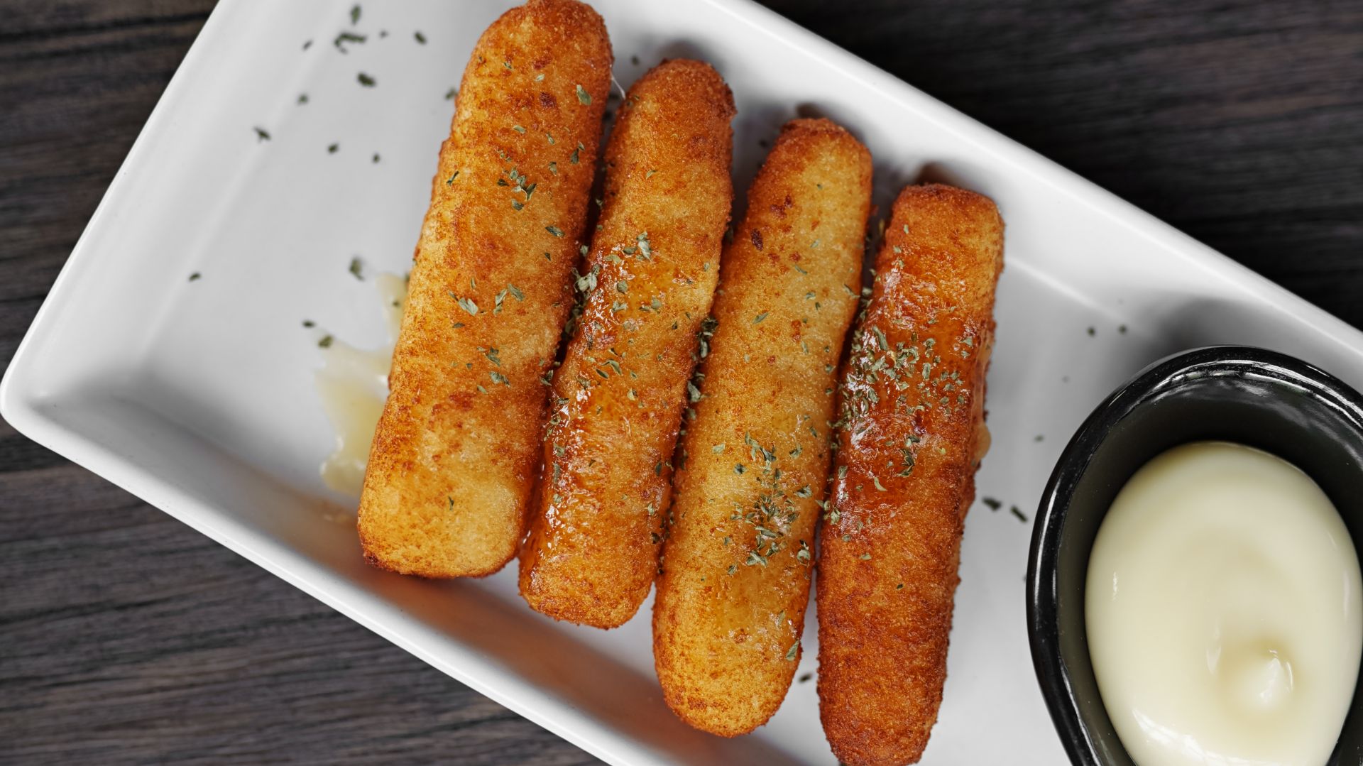 Palitinhos de mussarela