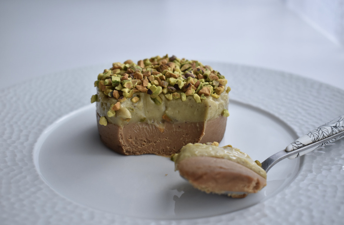 Mousse de chocolate com abacate
